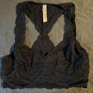 Elegant Black Lace Bralette